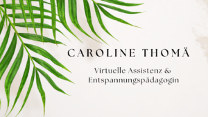 Caroline Thomä Website