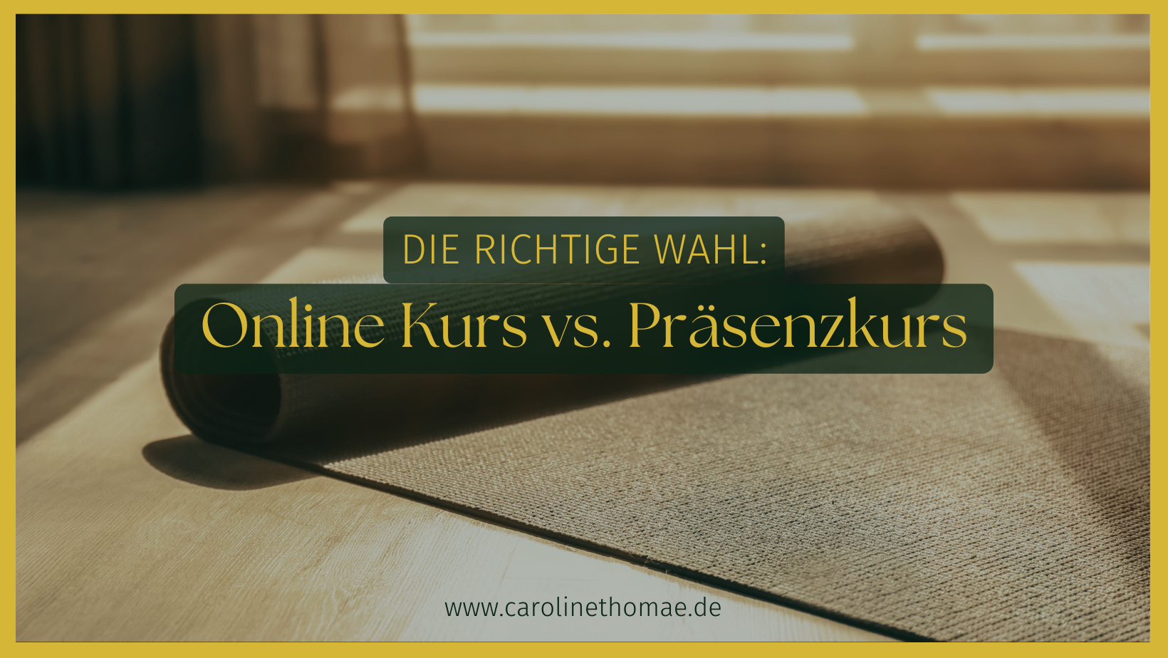 Read more about the article Die richtige Wahl: Online Kurse vs. Präsenzkurse