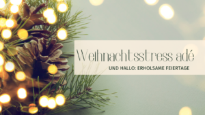 Mehr über den Artikel erfahren Weihnachtsstress adé!