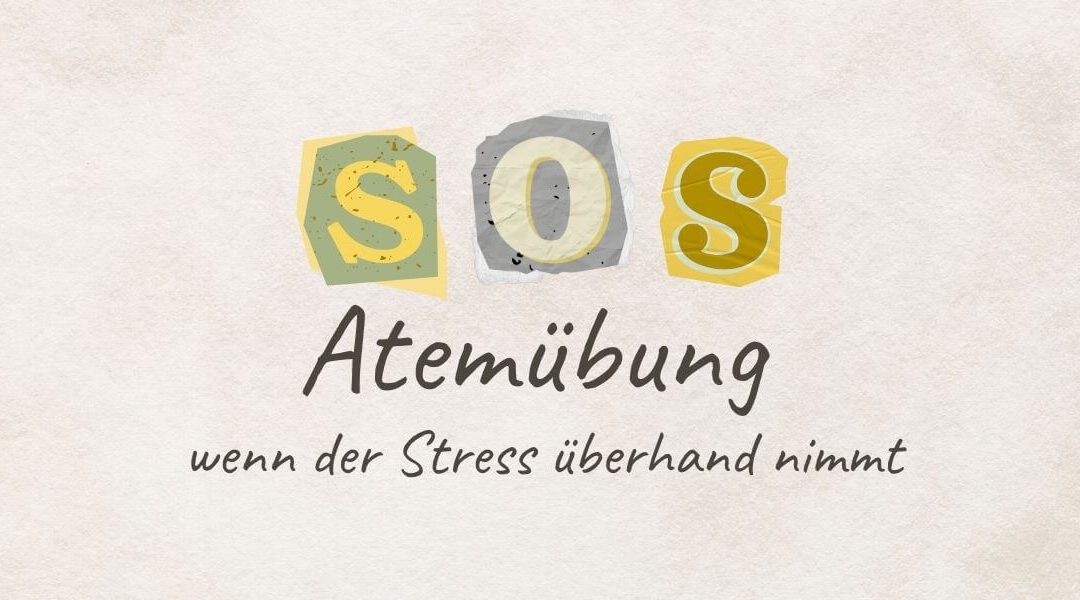 Wenn der Stress übernimmt und wie du mit einer einfachen Atemübung wieder zur Ruhe kommst