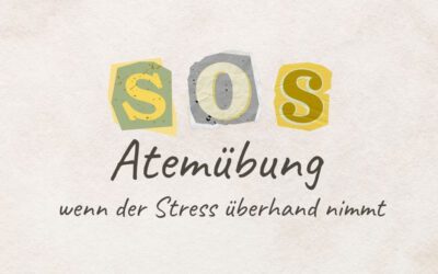 Wenn der Stress übernimmt und wie du mit einer einfachen Atemübung wieder zur Ruhe kommst